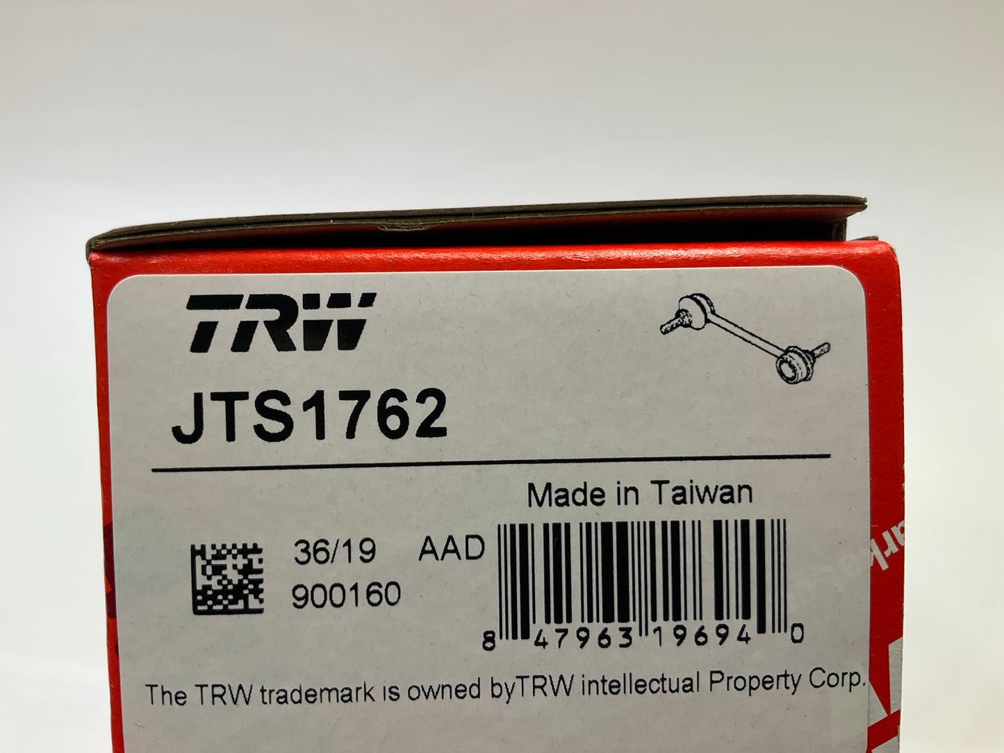 (2) TRW JTS1762 Front Suspension Stabilizer Sway Bar Link Kit - 15-20 Fiat 500L