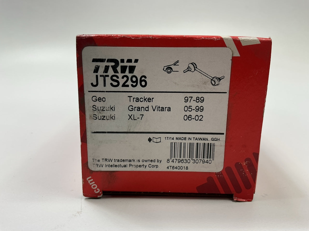 (2) TRW JTS296 Front Suspension Stabilizer Sway Bar Link Kit