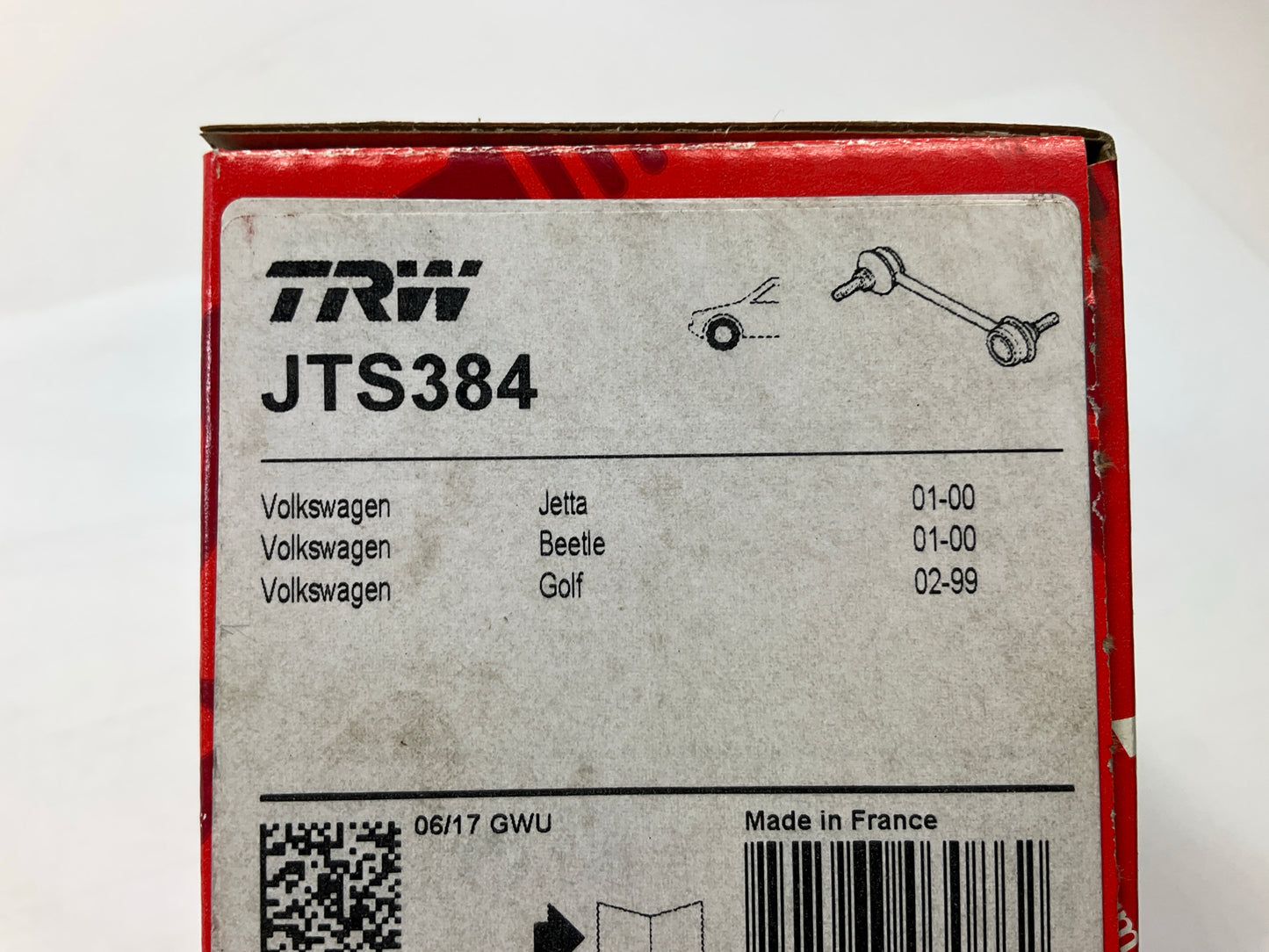 TRW JTS384 Front Suspension Stabilizer Sway Bar Link Kit