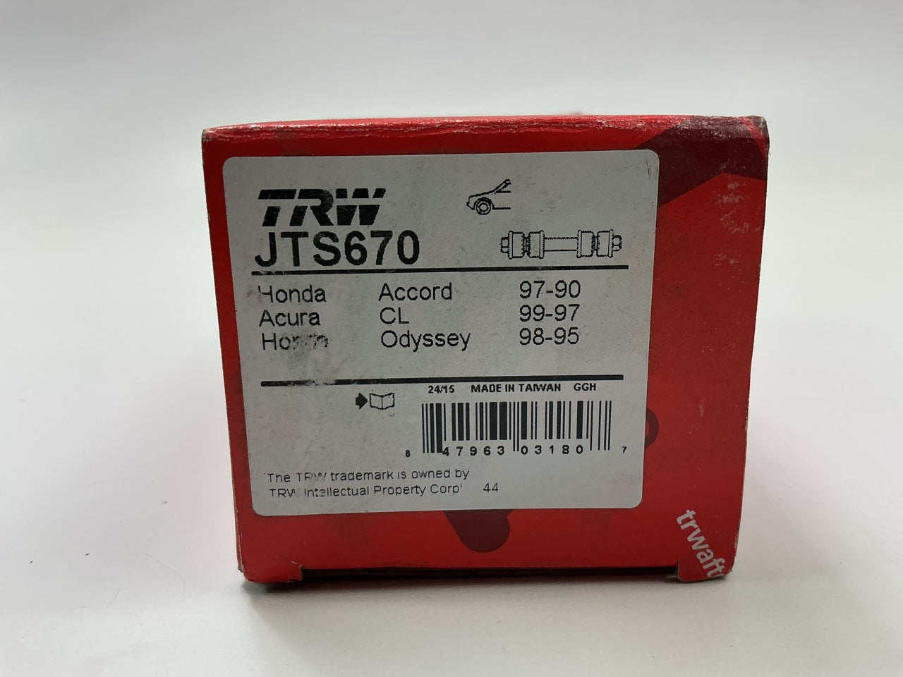 TRW JTS670 Front Suspension Stabilizer Sway Bar Link Kit