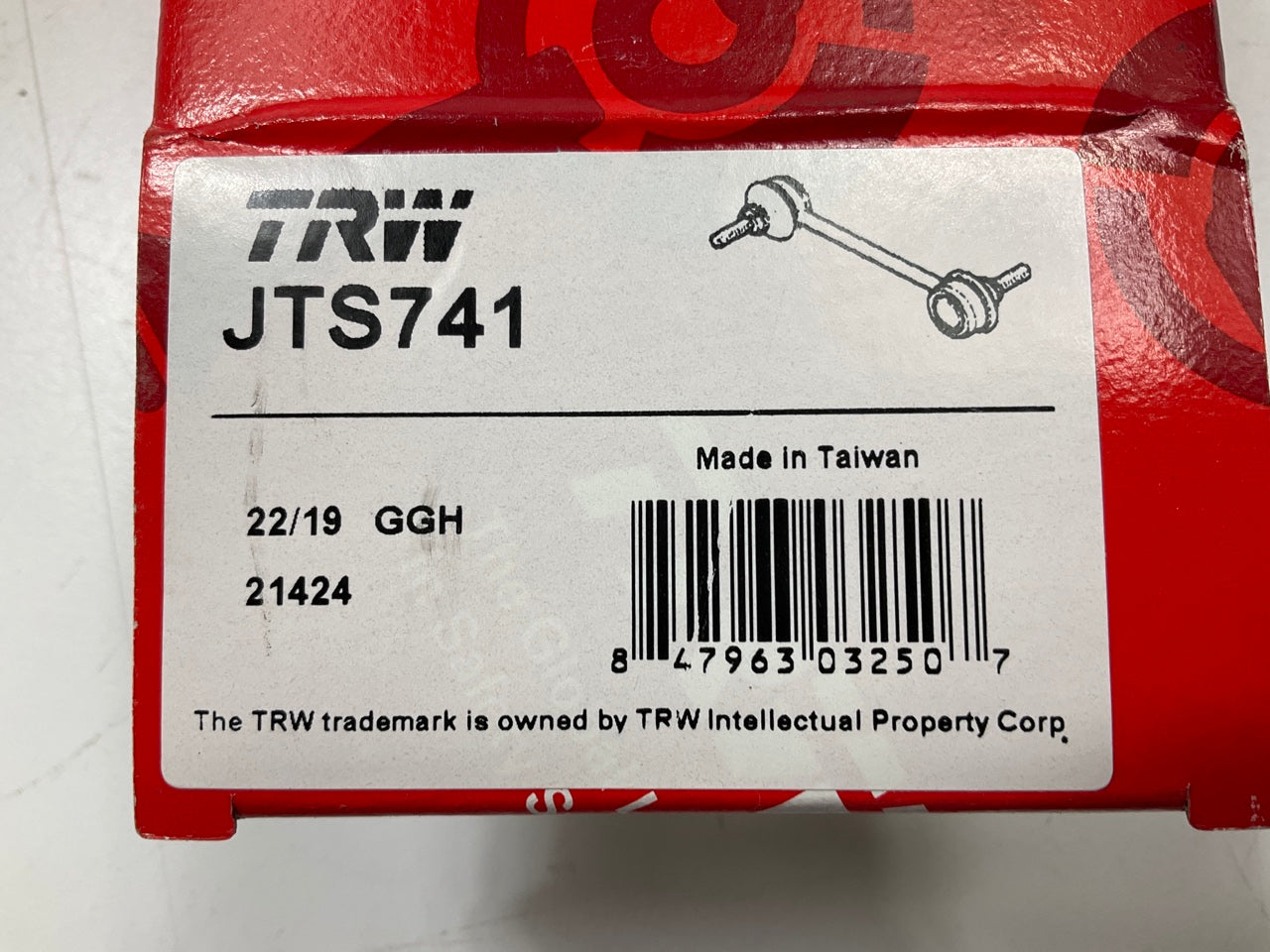 TRW JTS741 Rear Suspension Stabilizer Sway Bar Link Kit