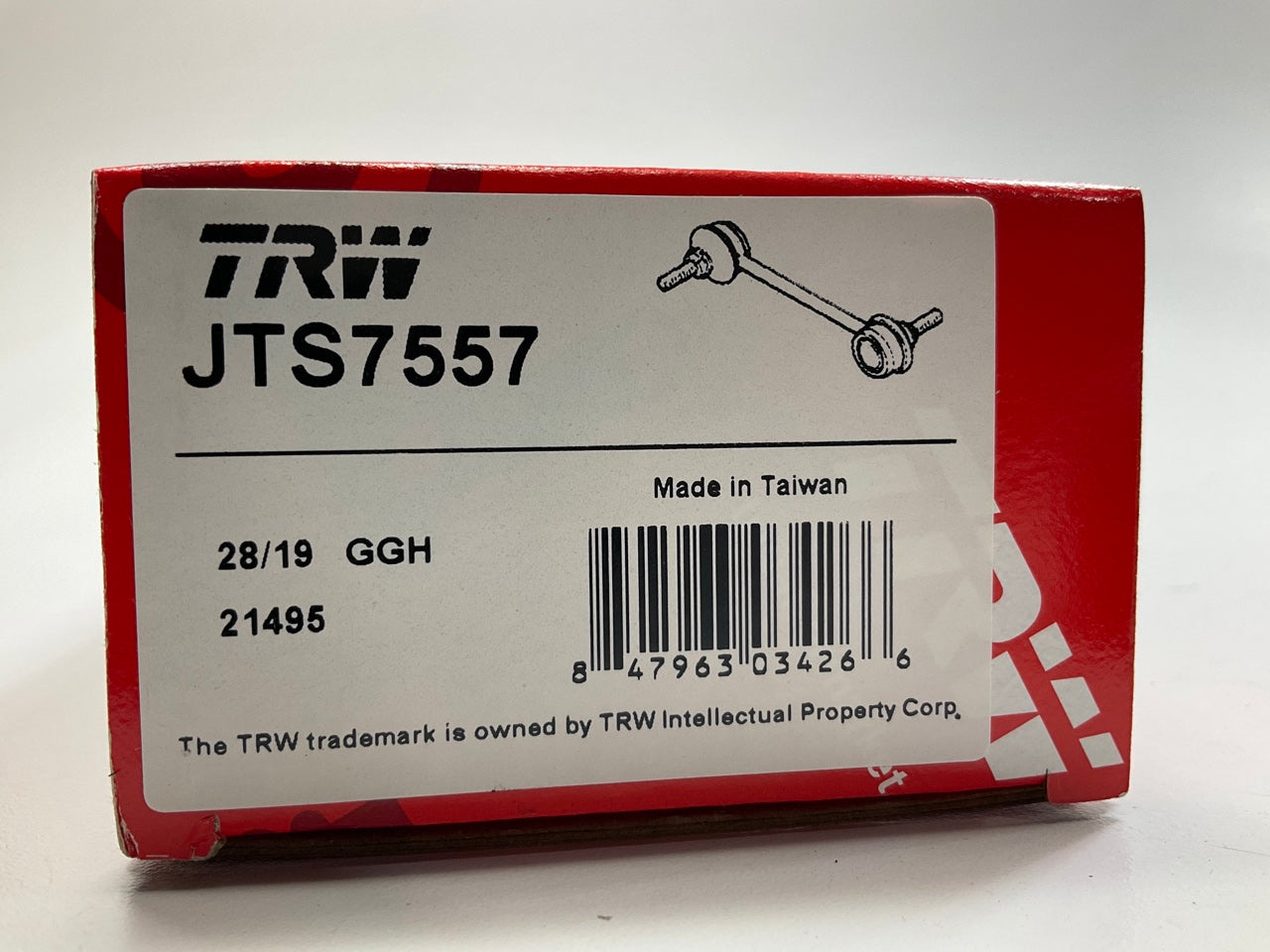(2) TRW JTS7557 Front Suspension Stabilizer Sway Bar Link Kit 2001-06 Mazda MPV