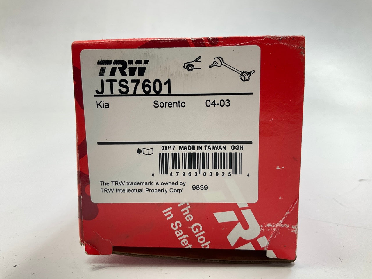 (2) TRW JTS7601 Front Suspension Stabilizer Sway Bar Link Kit