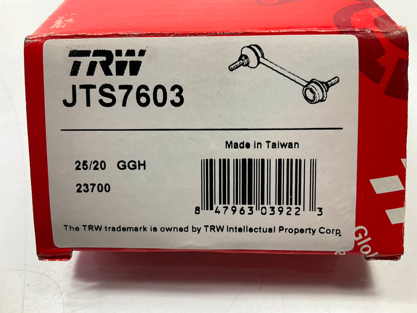 TRW JTS7603 Front Right Suspension Stabilizer Sway Bar Link Kit