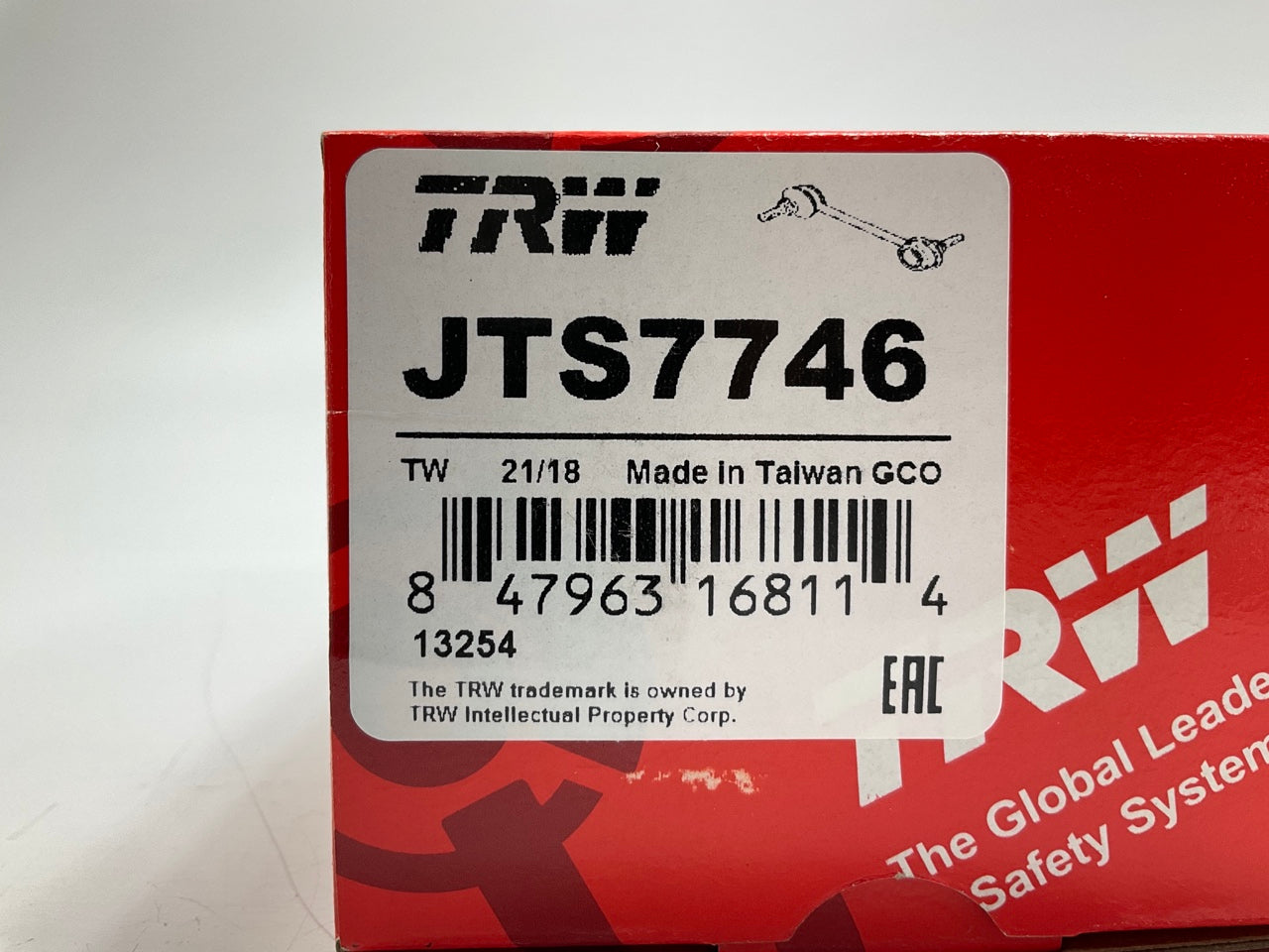 TRW JTS7746 Rear Right Stabilizer Sway Bar Link Kit For 2008-2020 Nissan Rogue