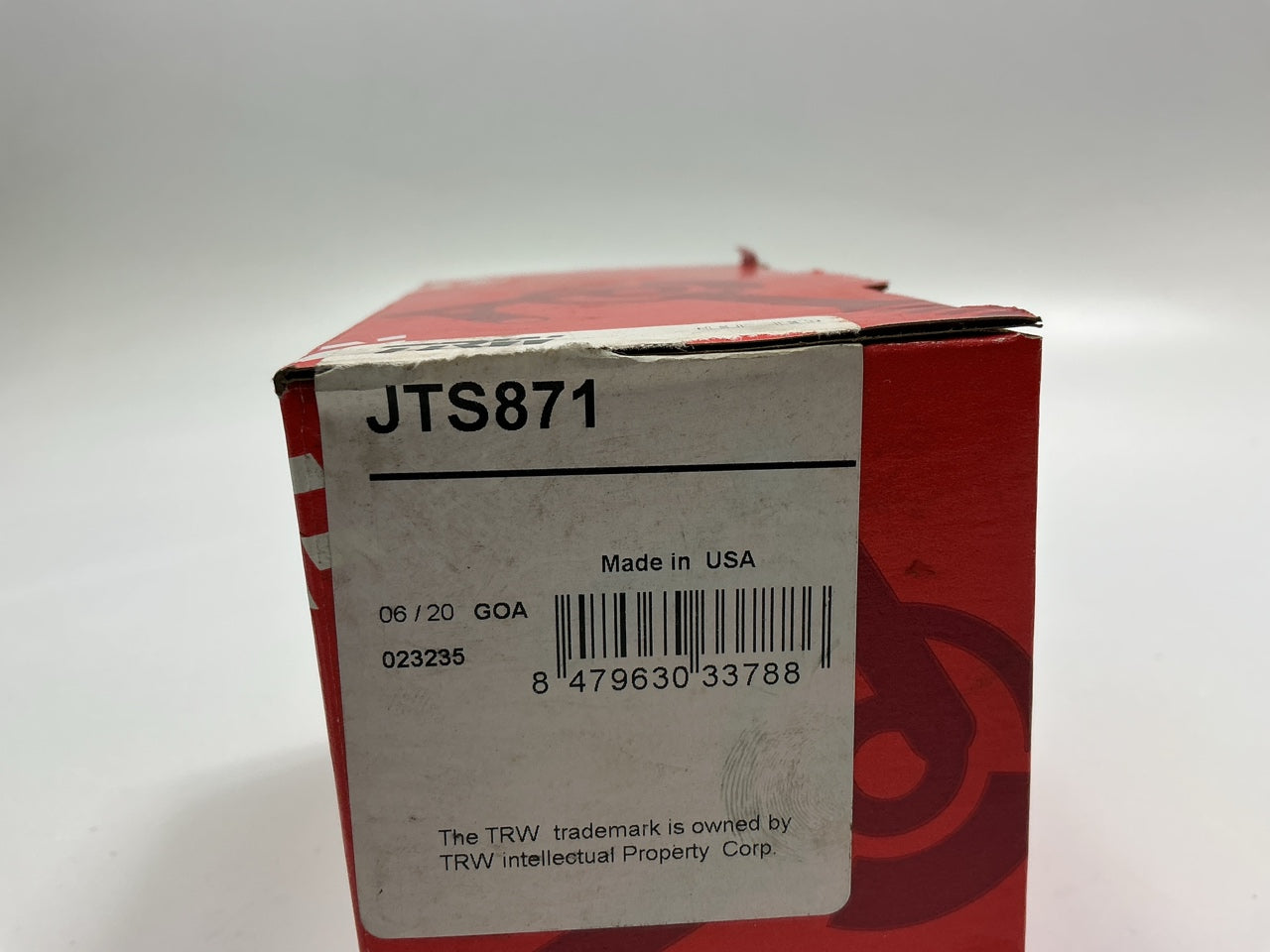 TRW JTS871 Front Suspension Stabilizer Bar Link Hardware Kit