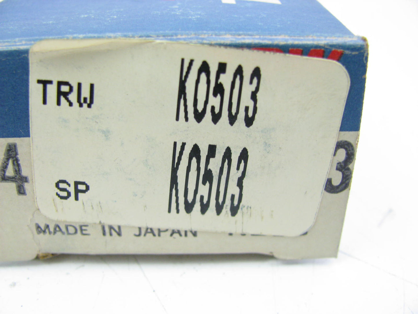 (4) TRW K0503 Engine Exhaust Valve Seats for Toyota 3KC 4KC 4KE