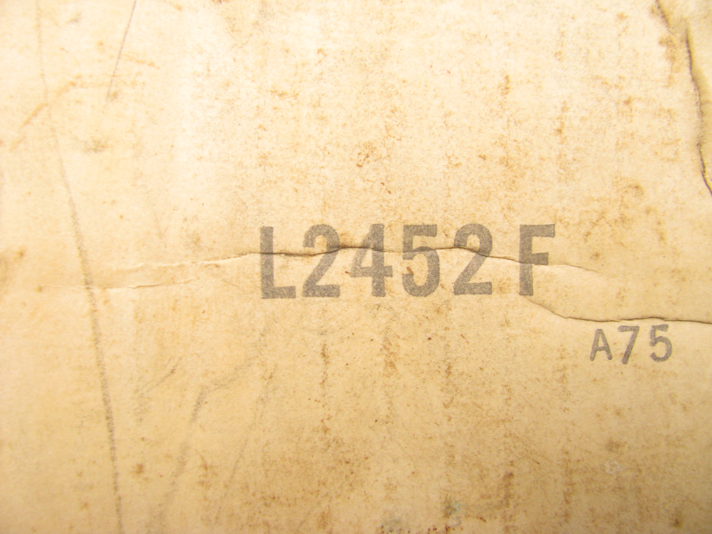 TRW L2452F Forged Engine Piston - Standard 1975-1987 GM 3.8L-V6