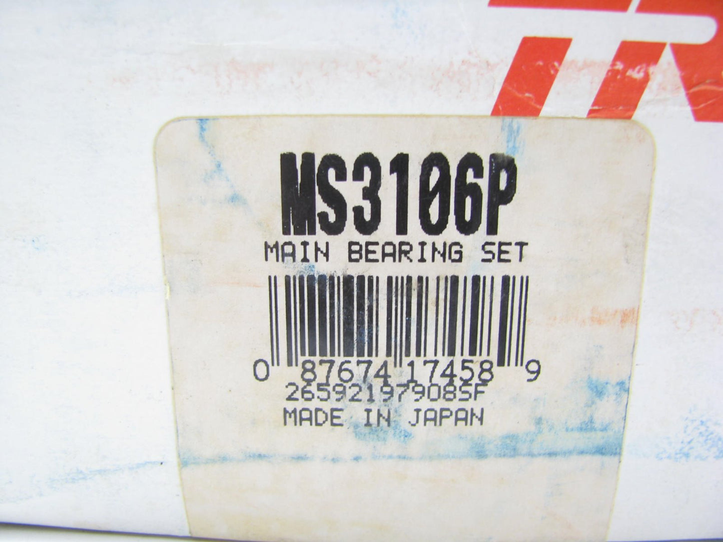TRW MS3106P Engine Main Bearings - Standard For 1970-1983 Datsun 2.4L 2.8L