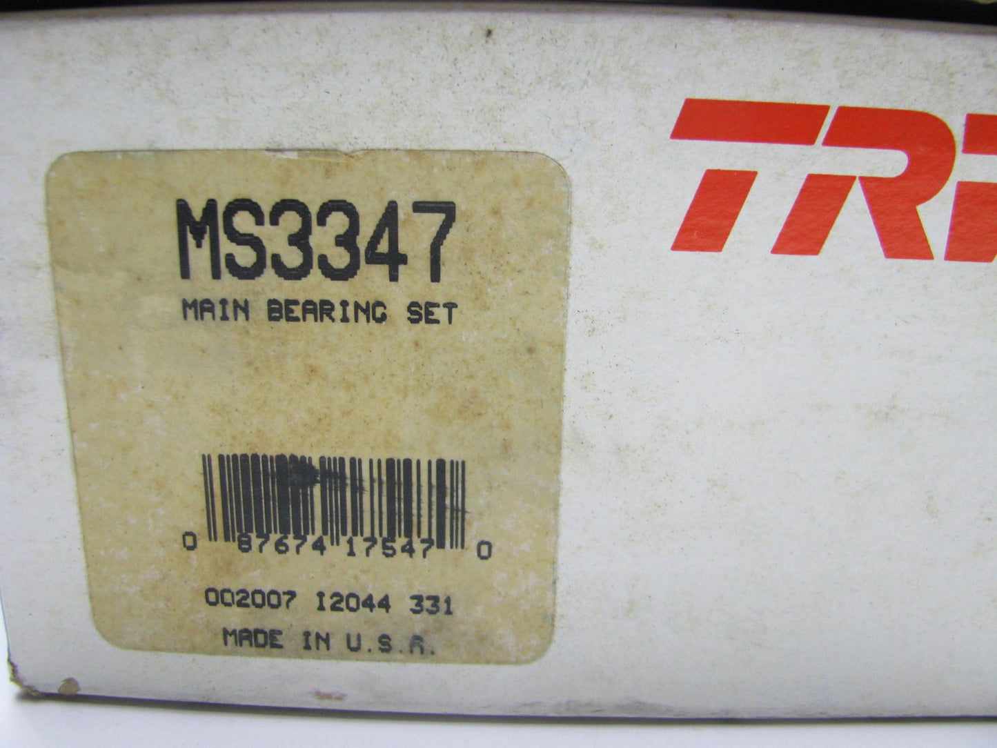 TRW MS3347 Main Bearings - Standard For Chrysler 361 400 V8