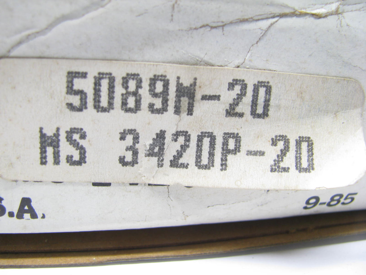 (20) TRW MS3420P-20 Engine Main Bearings .020'' For CAT 3208-V8 Diesel