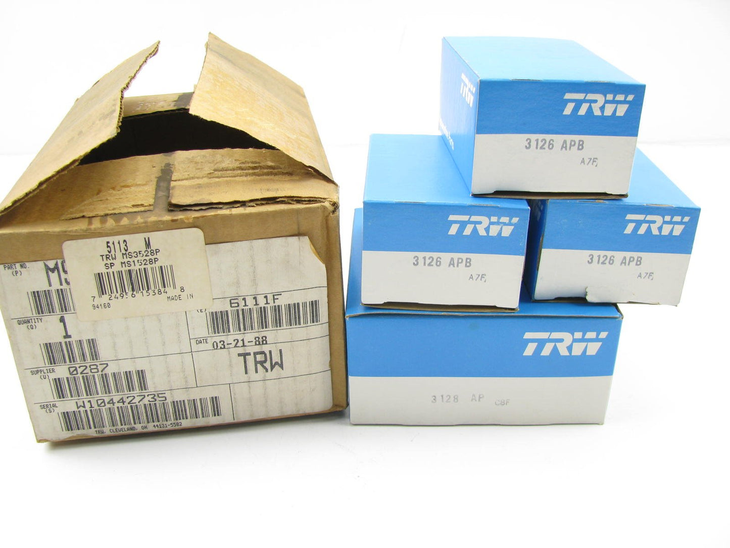 TRW MS3528P Engine Main Bearing Set STD For John Deere 362 4000 4020 4230 105