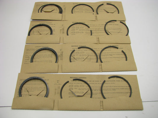 TRW T1173 Piston Rings - Standard 1939-1948 Ford Tractor 2N 8N 8NAN 9N 9NAN
