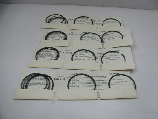 1972-1978 Ford 1.8L 1800cc Courier Truck Engine Piston Rings 0.030'' Oversize TRW