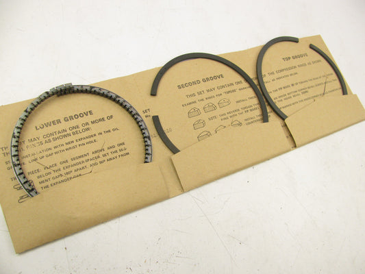 1980-1984 Buick Cadillac Olds 4.1L 252 V6 Engine Piston Rings 0.020'' Oversize
