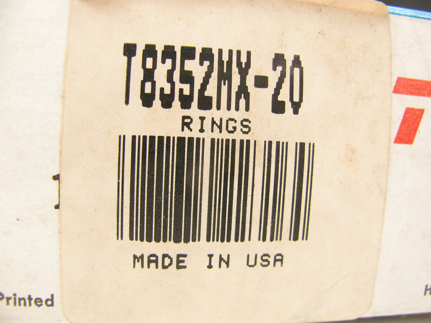1980-1984 Buick Cadillac Olds 4.1L 252 V6 Engine Piston Rings 0.020'' Oversize