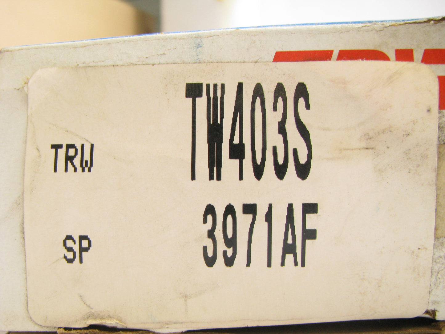 1979-Up Mazda 2.2L S2 DIESEL Pickup Engine Thrust Washer Set TRW TW403S, 3971AF