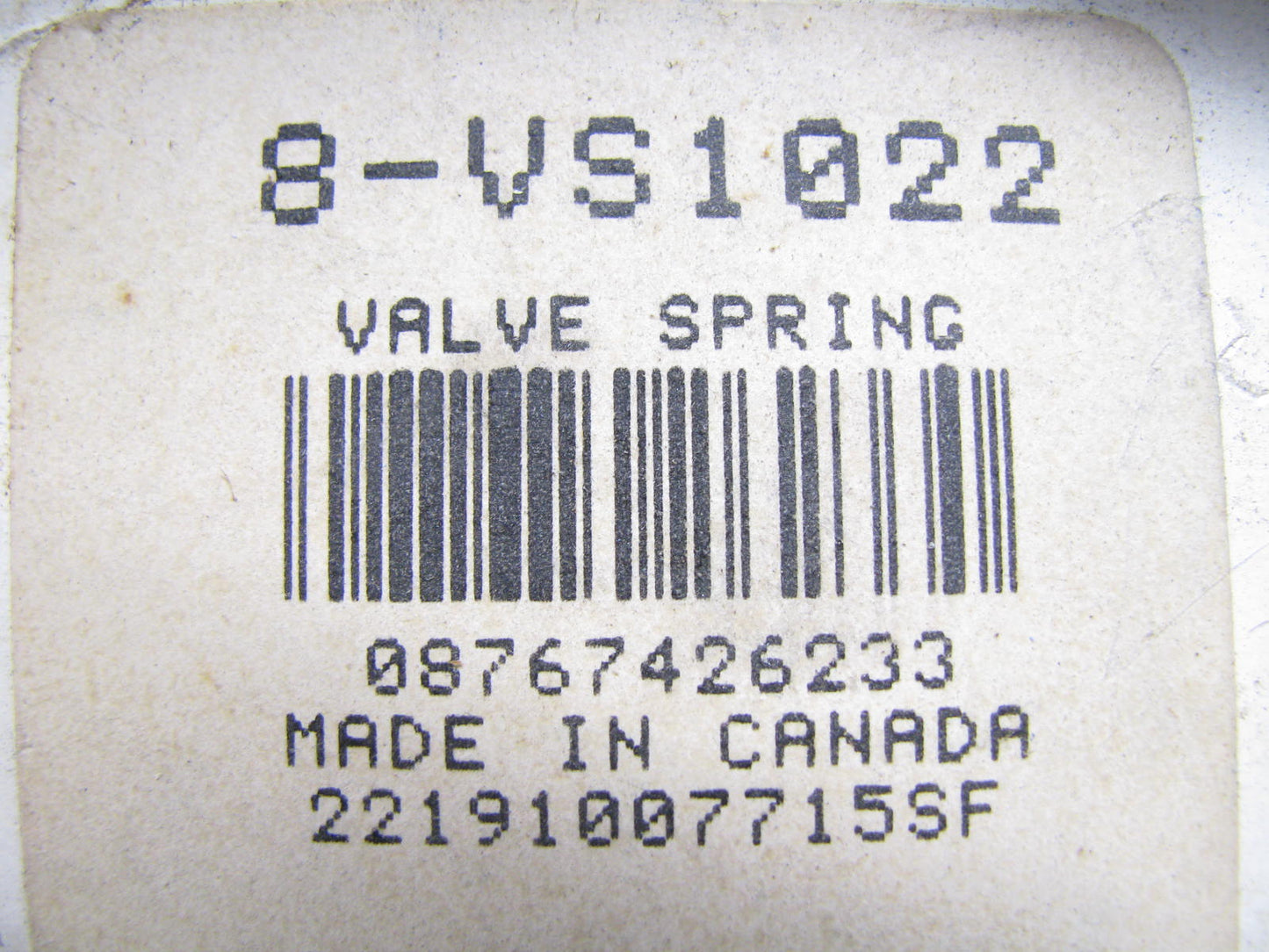 (8) TRW VS1022 Engine Valve Spring - Oldsmobile 260 307 330 350 400 403 425 455