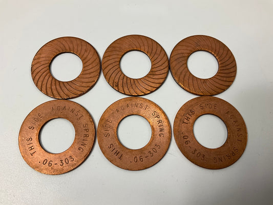 (50) TRW VSA303 Engine Valve Spring Shim, .060'' Thick