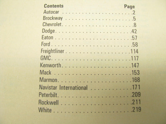 TRW X-4022 Suspension & Steering HEAVY DUTY ONLY Parts Catalog - 1990, 234 Pages