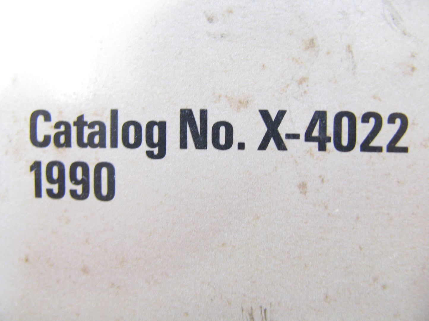 TRW X-4022 Suspension & Steering HEAVY DUTY ONLY Parts Catalog - 1990, 234 Pages