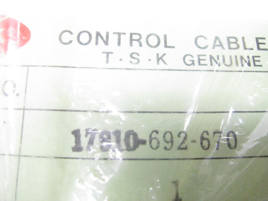 NEw TSK 17910-692-670 ClutchC Able For 1979-80 Honda Prelude
