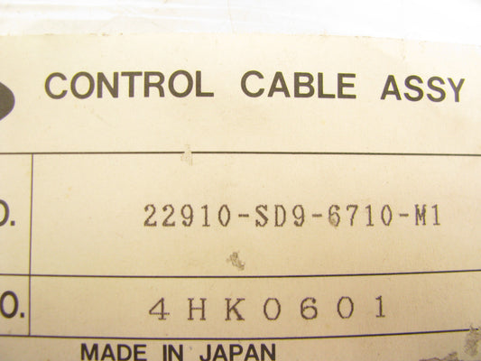 TSK 22910-SD9-6710 Clutch Cable For 1986-1987 Honda Civic