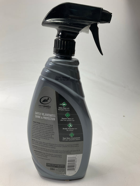 Turtle Wax 53413 Ceramic 3-in-1 Detailer Waterless Spray Detailer, 32 Fl Oz