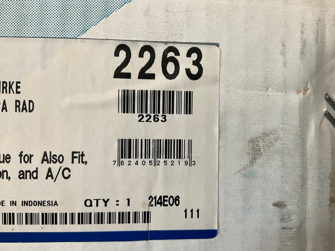 TYC 2263 Radiator For 1999-2000 Jeep Grand Cherokee 4.7L-V8 - AUTOMATIC ONLY