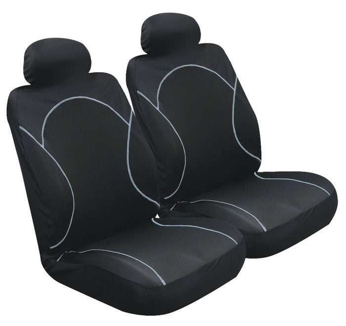 Type S SC55109-6 Universal Bucket Seats Seat Cover Set - Does 2 Front Seats