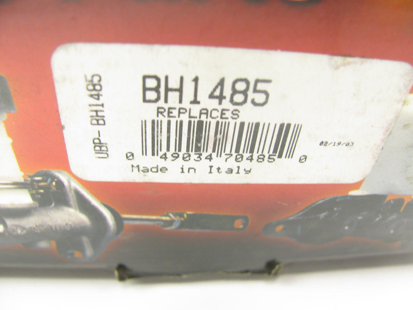 UBP BH1485 Front Left Brake Hydraulic Hose For 1990-1993 Dodge B150 B250 B350
