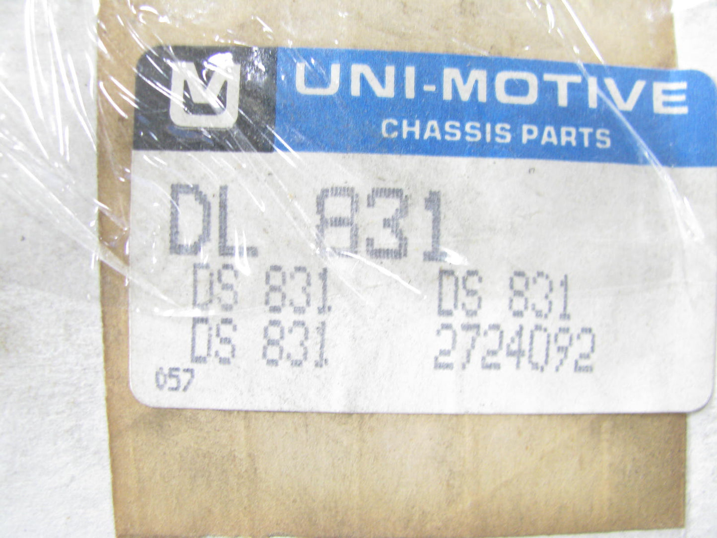 Uni-motive DL831 Steering Drag Center Link - MANUAL STEERING ONLY DS831