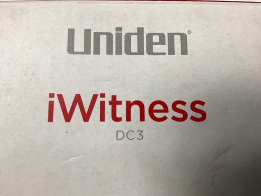 Uniden Dash Cam 170° Front View Camera Auto Car Truck Plug And Play Pro 1080p HD