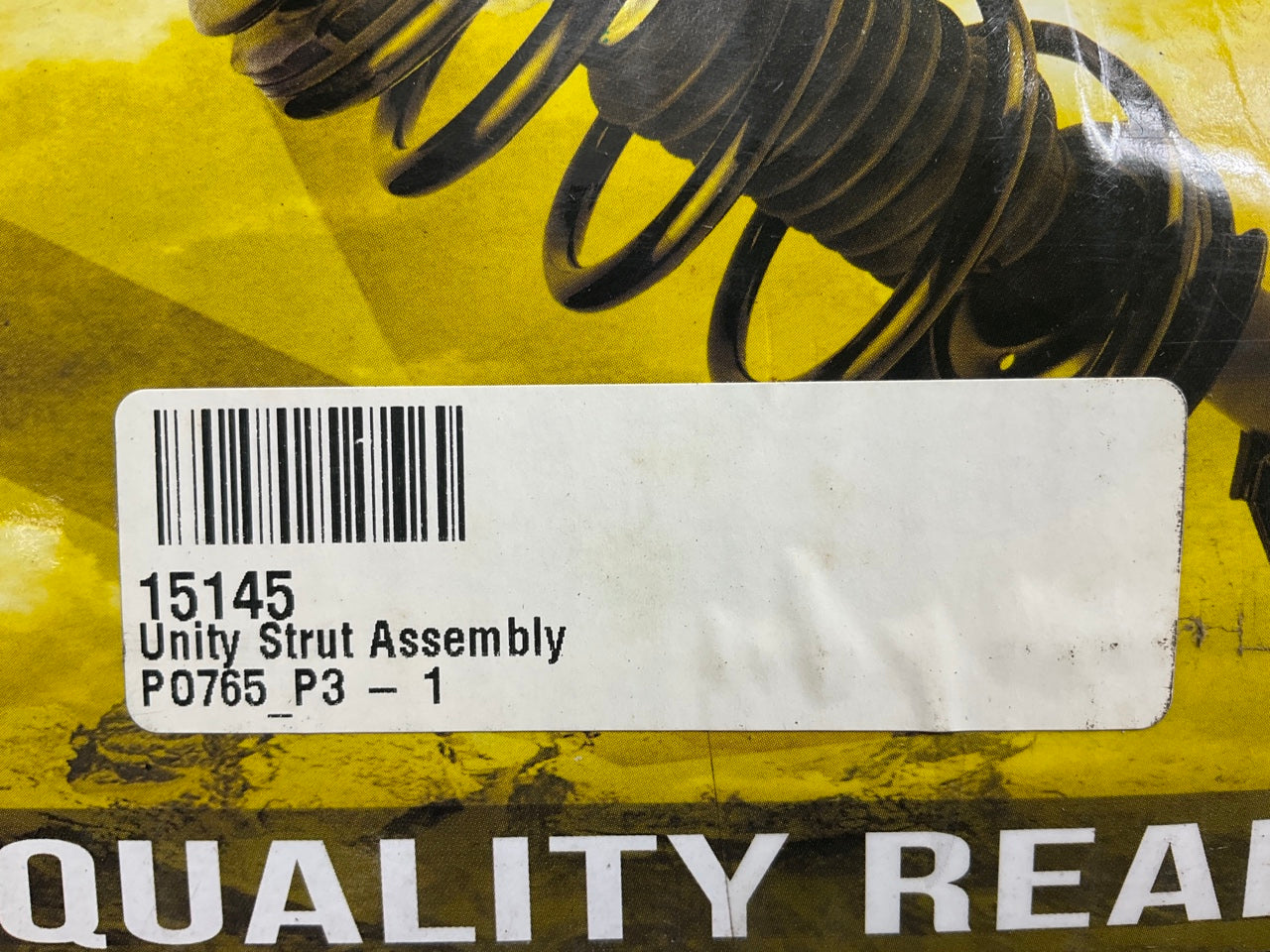 Unity 15145 Rear Left Suspension Strut And Coil Spring Assembly