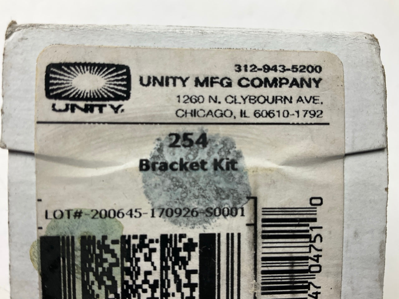 Unity 254 Spotlight Spot Light Install Installation Kit (Left Driver Side)