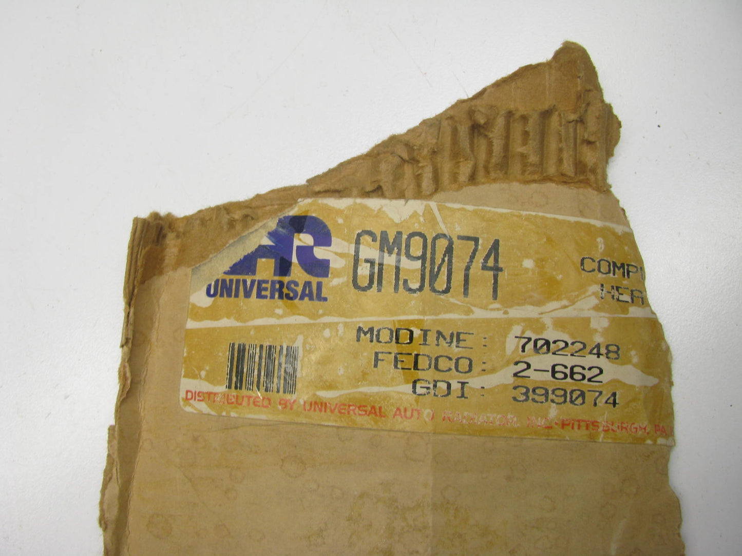 HVAC Heater Core GM-9074