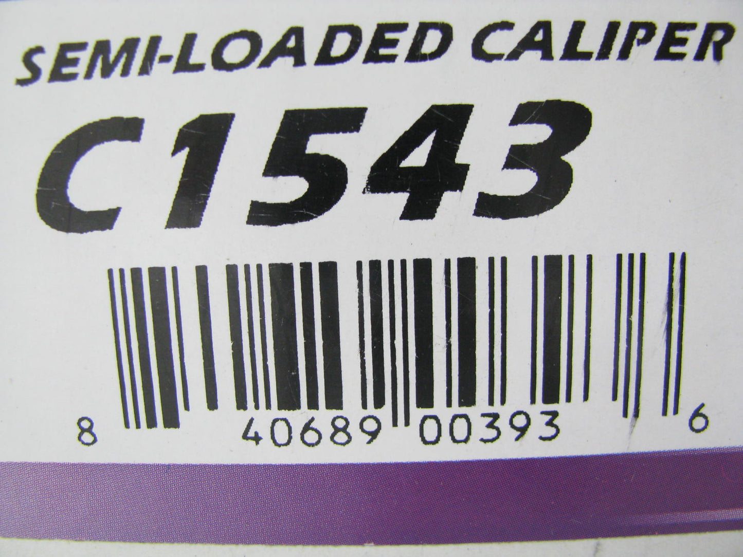 Universal C1543 Remanufactured Disc Brake Caliper - Front Left