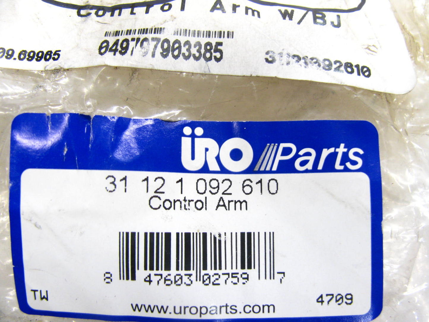 Uro Parts 31121092610 Front Right Suspension Control Arm
