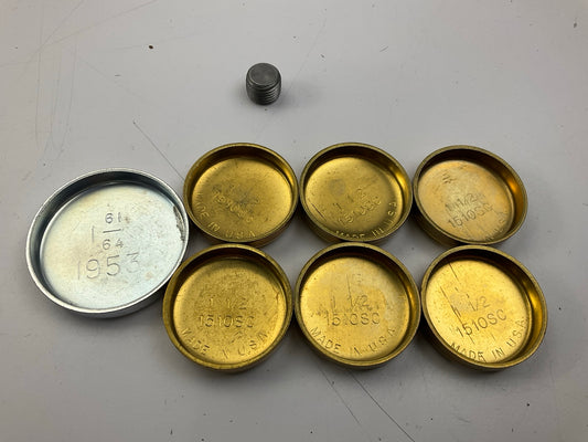US Tool EPK-123 Brass Freeze Expansion Plug Set For 1989-1993 Oldsmobile 3.3L-V6