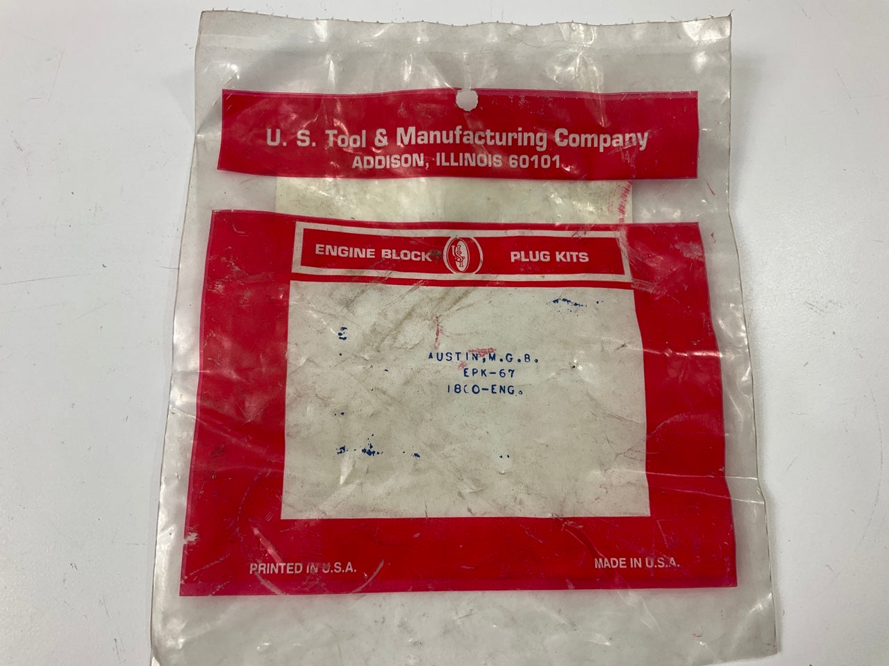 Us Tool EPK-67 Freeze Expansion Plug Set For 1962-1981 MG MGB 1.8L-L4