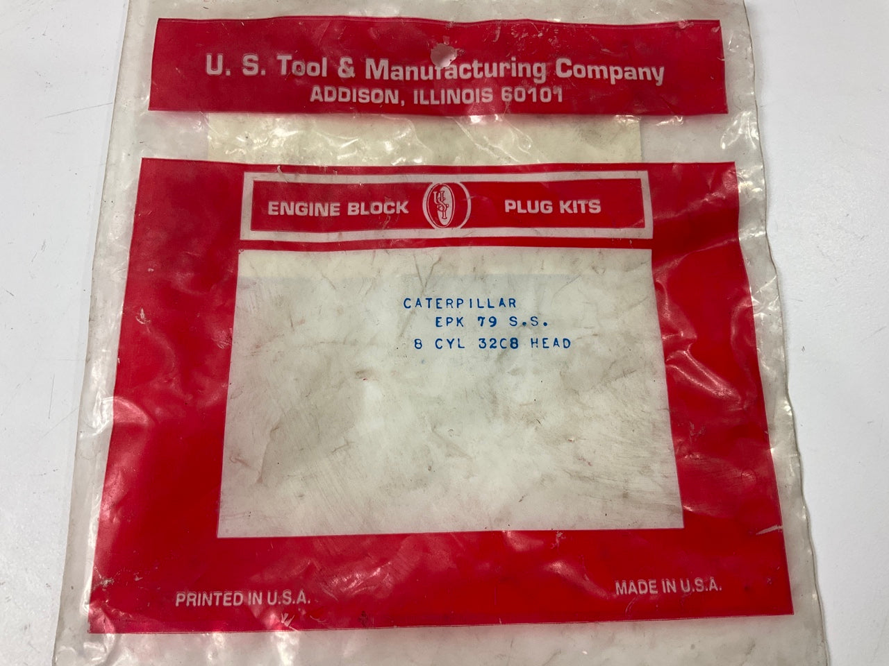 Us Tool EPK-79-SS Cylinder Head Freeze Expansion Plug Set For CAT 3208