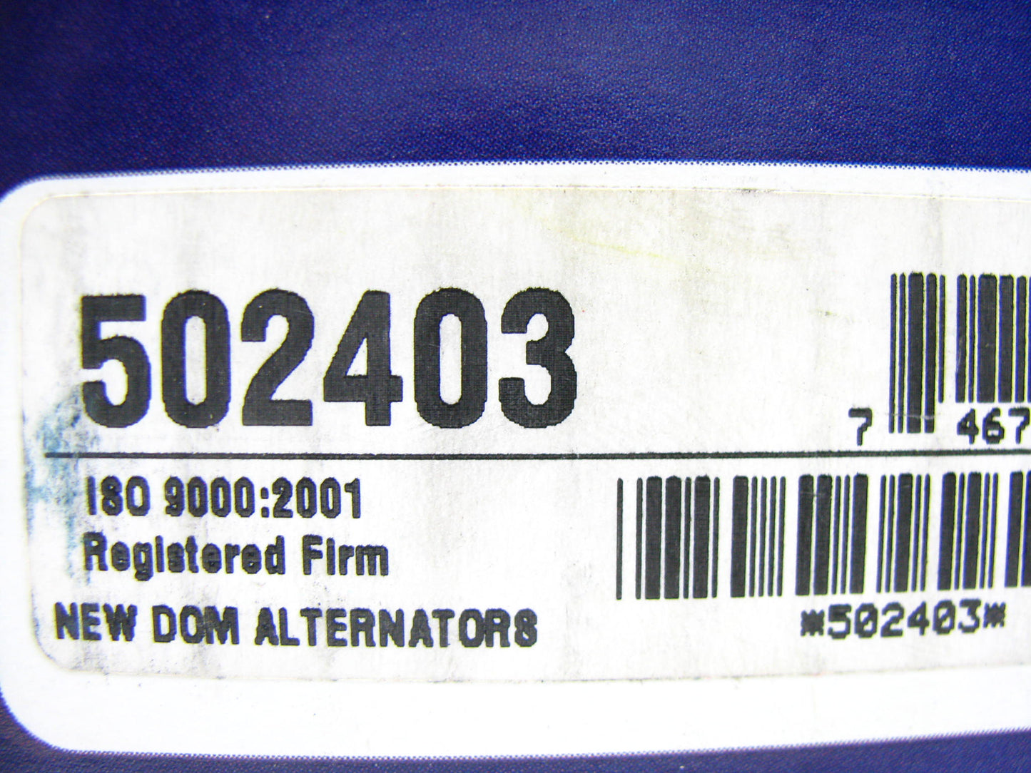 Usa Industries 502403 Remanufactured Alternator - 124 Amps