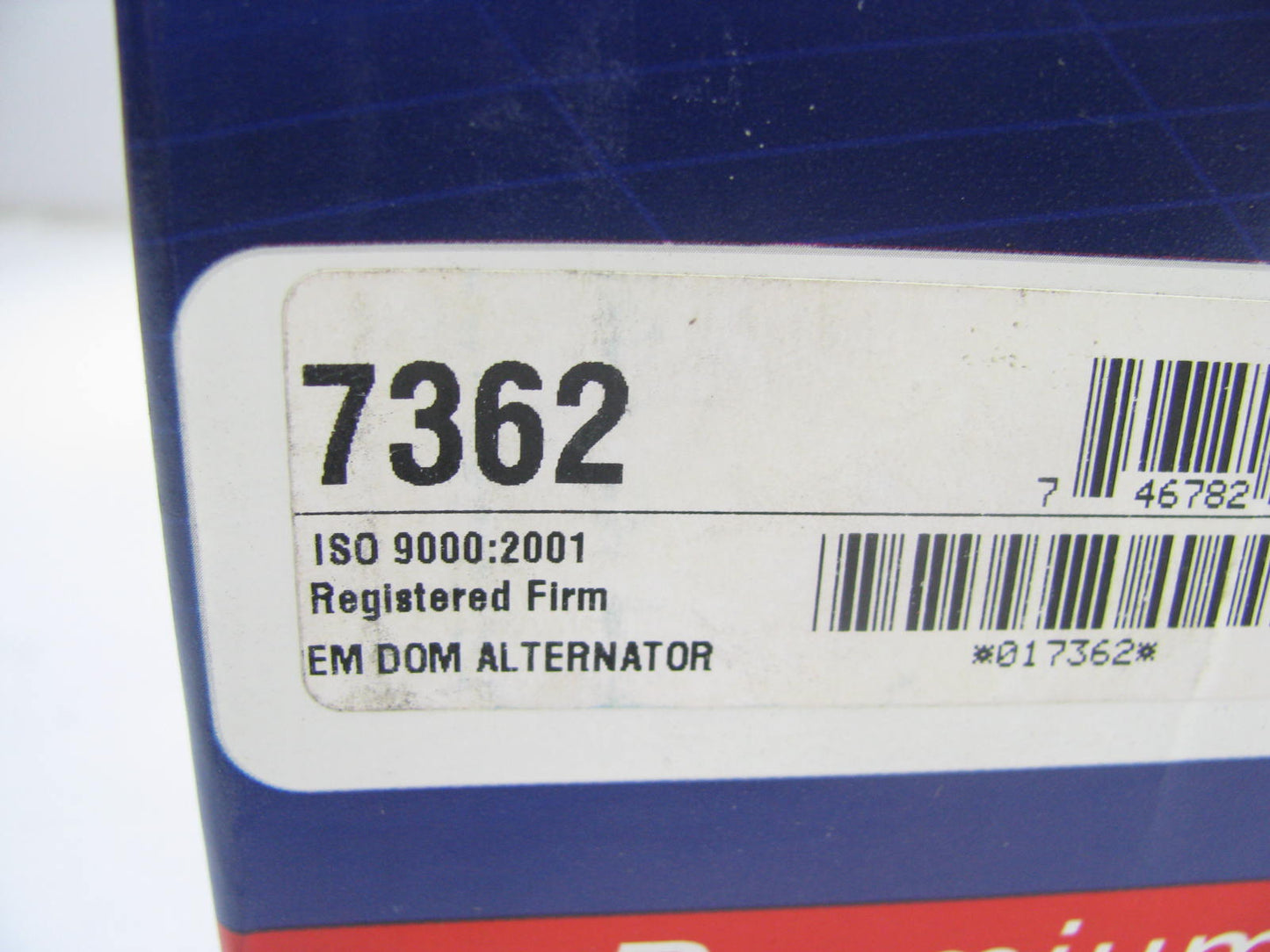 REMAN USA Industries 7362 Alternator Ford Tractor 7000 7100 7200 7400 4-256