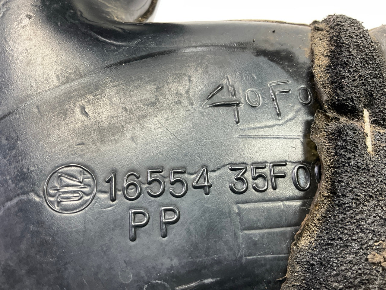 USED Air Intake Duct S13 Induction Snorkel Tube Inlet OEM For 1989-1993 240sx