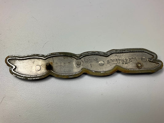 USED - AS SHOWN - Original OEM Rear Hatch ''280z'' Emblem For 1975-78 Datsun 280z