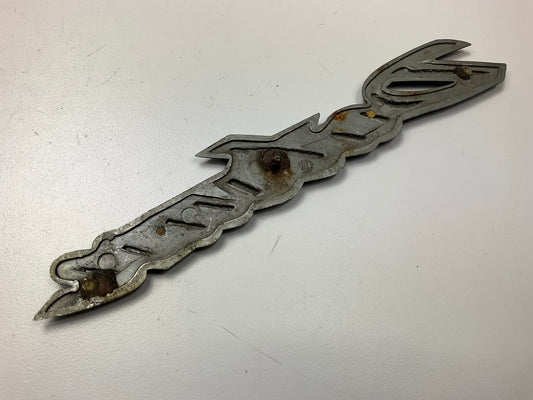 USED, 2 Broken Clips - Rear Hatch Emblem 90806-E4601 OEM For Datsun 240z 260z