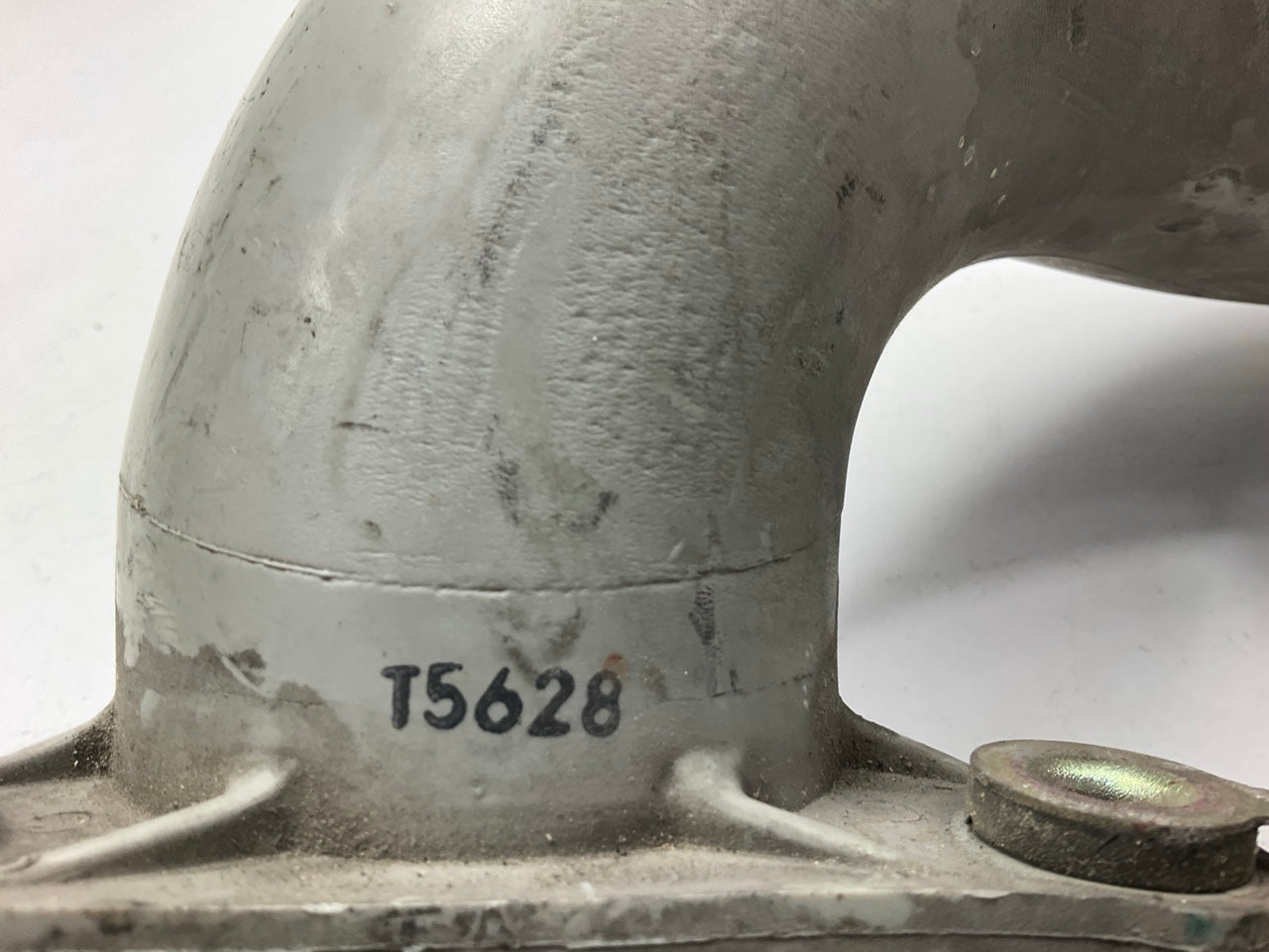 USED #290 Hard Plastic Air Tube Intake Duct Elbow OEM For 84-89 Nissan 300zx Z31