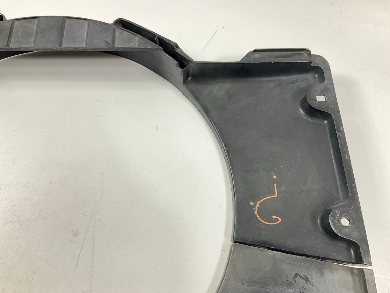 USED #568 Upper & Lower Radiator Fan Shroud OEM For 79-83 Datsun 280ZX