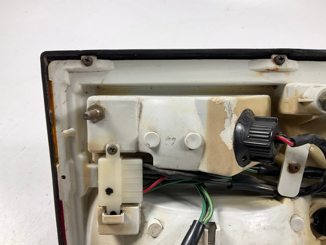CRACKED/BROKEN, AS-SHOWN - Left Drivers Side Taillight Stop Lamp For 79-81 280zx