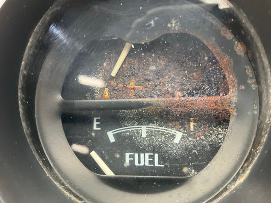 PARTS ONLY - SEE PHOTOS, #665 Original Fuel Volt Gauge OEM For Datsun 280z